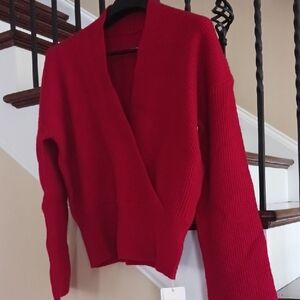 Women's Red Sweater
